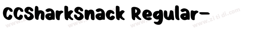 CCSharkSnack Regular字体转换